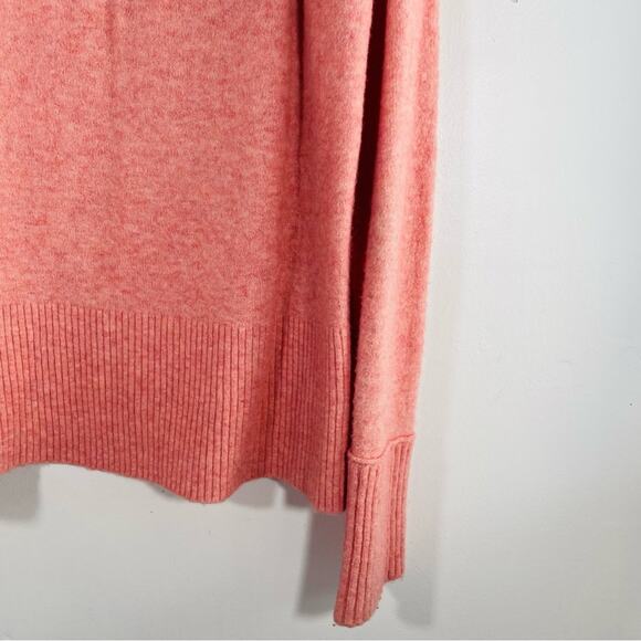 J. Crew Supersoft Yarn Side Split Peach Turtleneck Sweater Wool Alpaca XXS H4131 - Picture 10 of 13